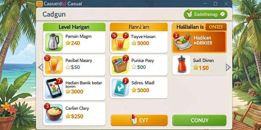 Fitur bonus harian yang meningkatkan pengalaman bermain.