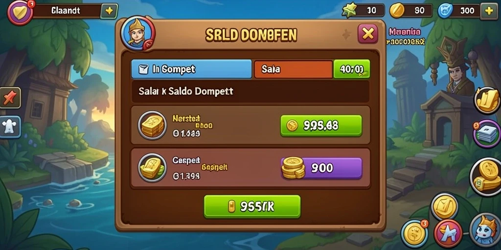 Tantangan level yang semakin meningkat.