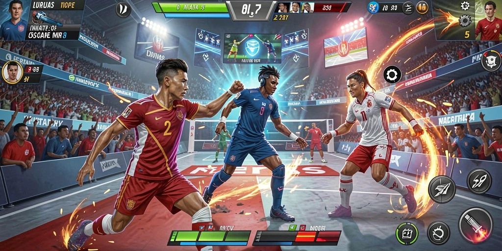 Karakter unik dan alat menarik di ZK988.